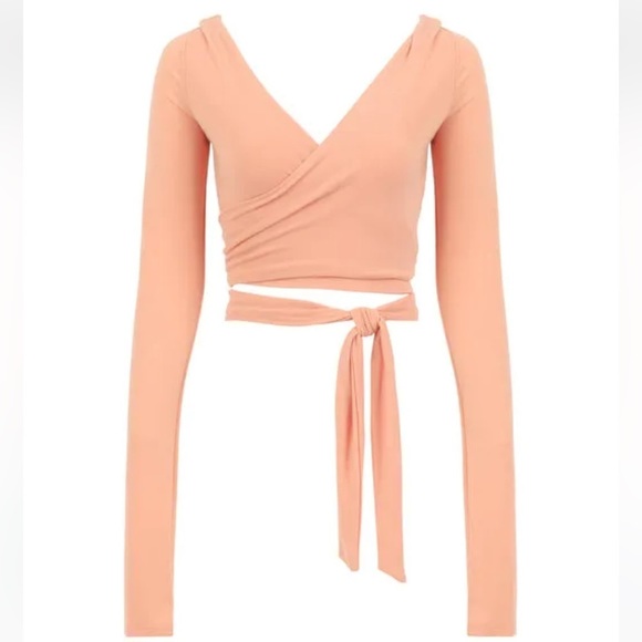 LAINA Rauma szM Superfine Jersey Wrap Top - Picture 6 of 9